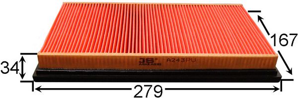 

Фильтр воздушный A243PU JS Asakashi a243pu