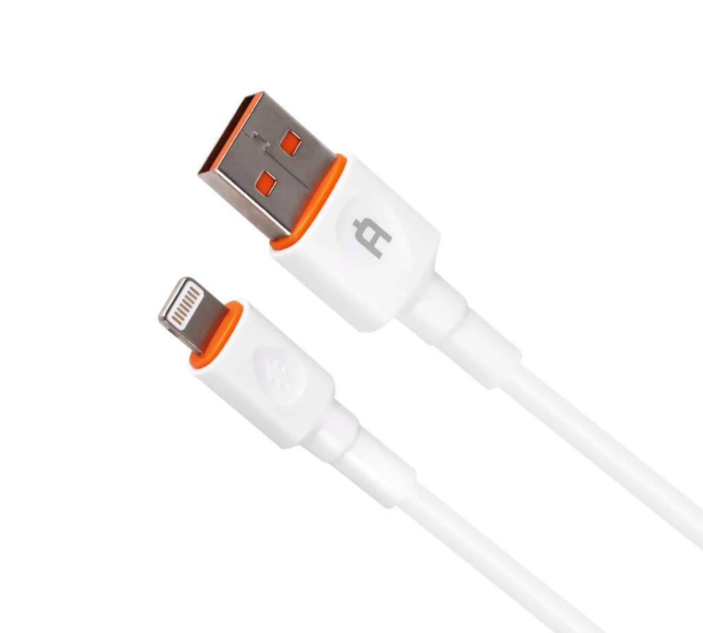 Кабель lightning - usb Alteracs F01-AL 1 м белый