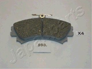 

Тормозные колодки Japanparts передние для Mitsubishi Carisma 98-05/Volvo S40 PA593AF