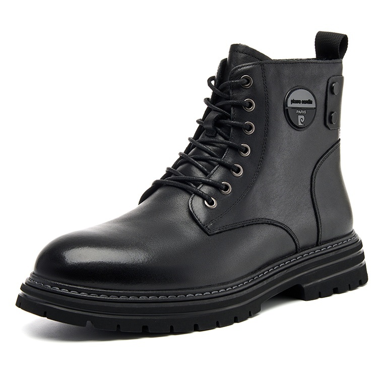 

Ботинки мужские Pierre Cardin 231373 черные 43 RU, Черный, 231373