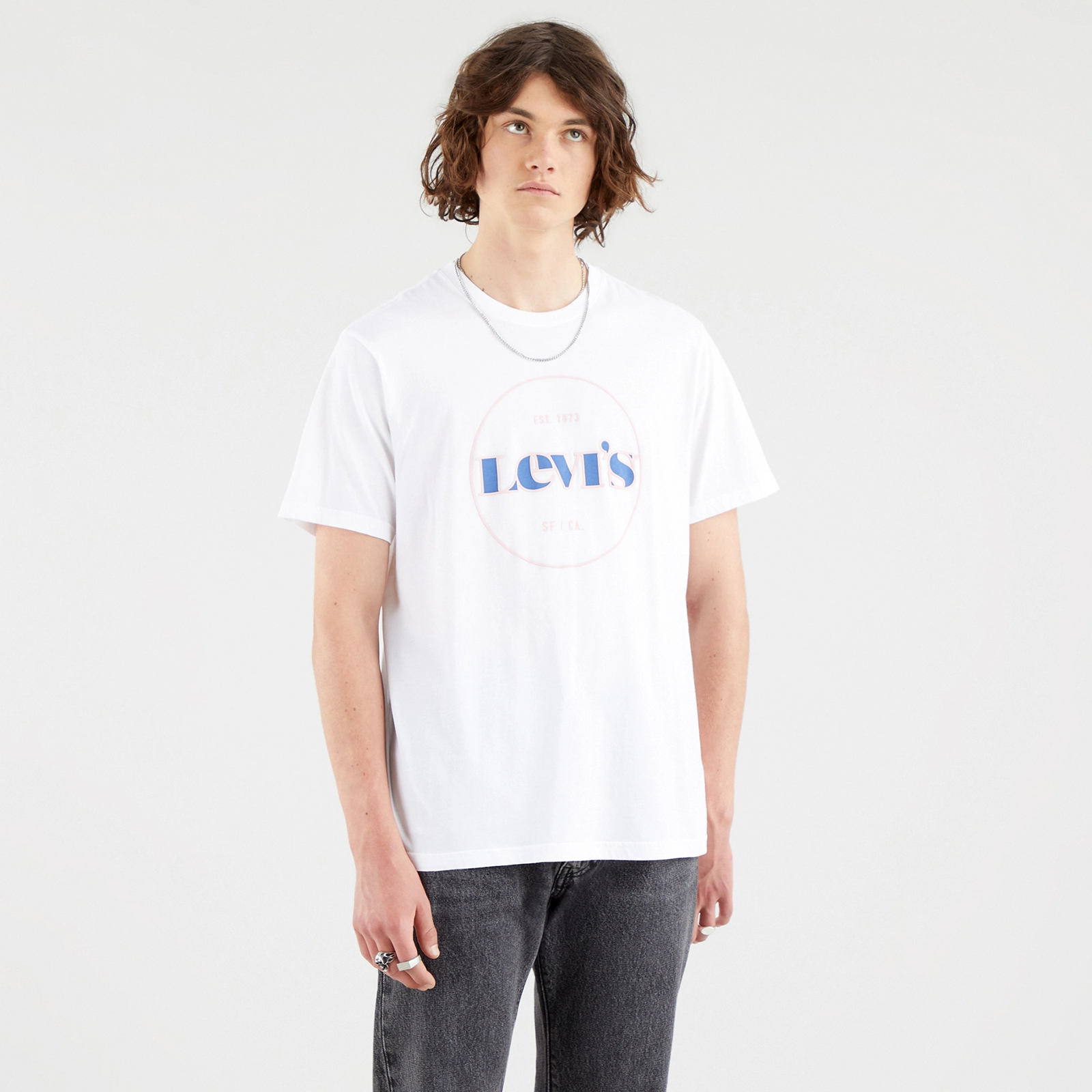 Футболка мужская Levi's 16143 белая XS