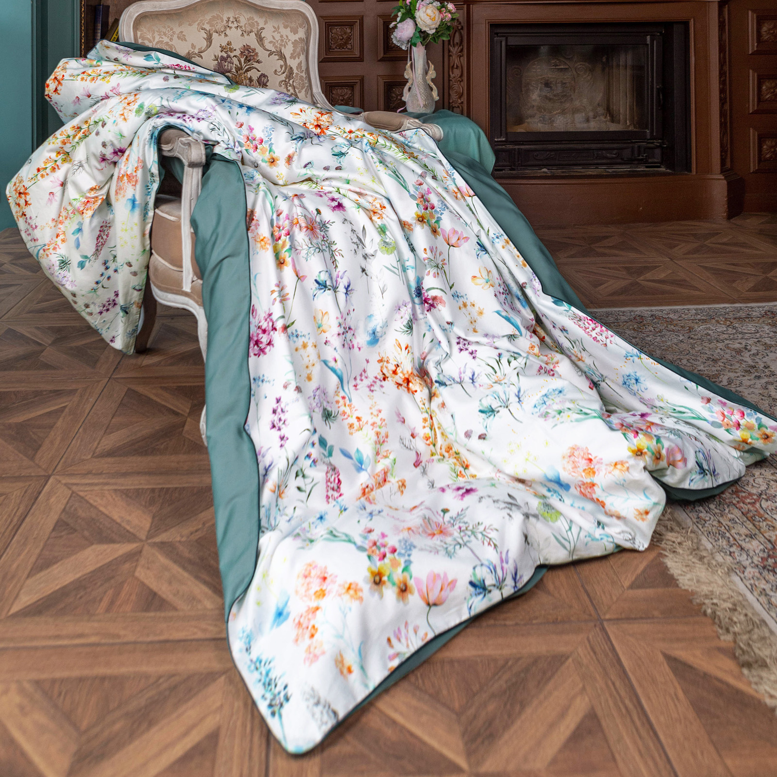 фото Пододеяльник евро 200х220 см soft box verona мако-сатин 100% хлопок