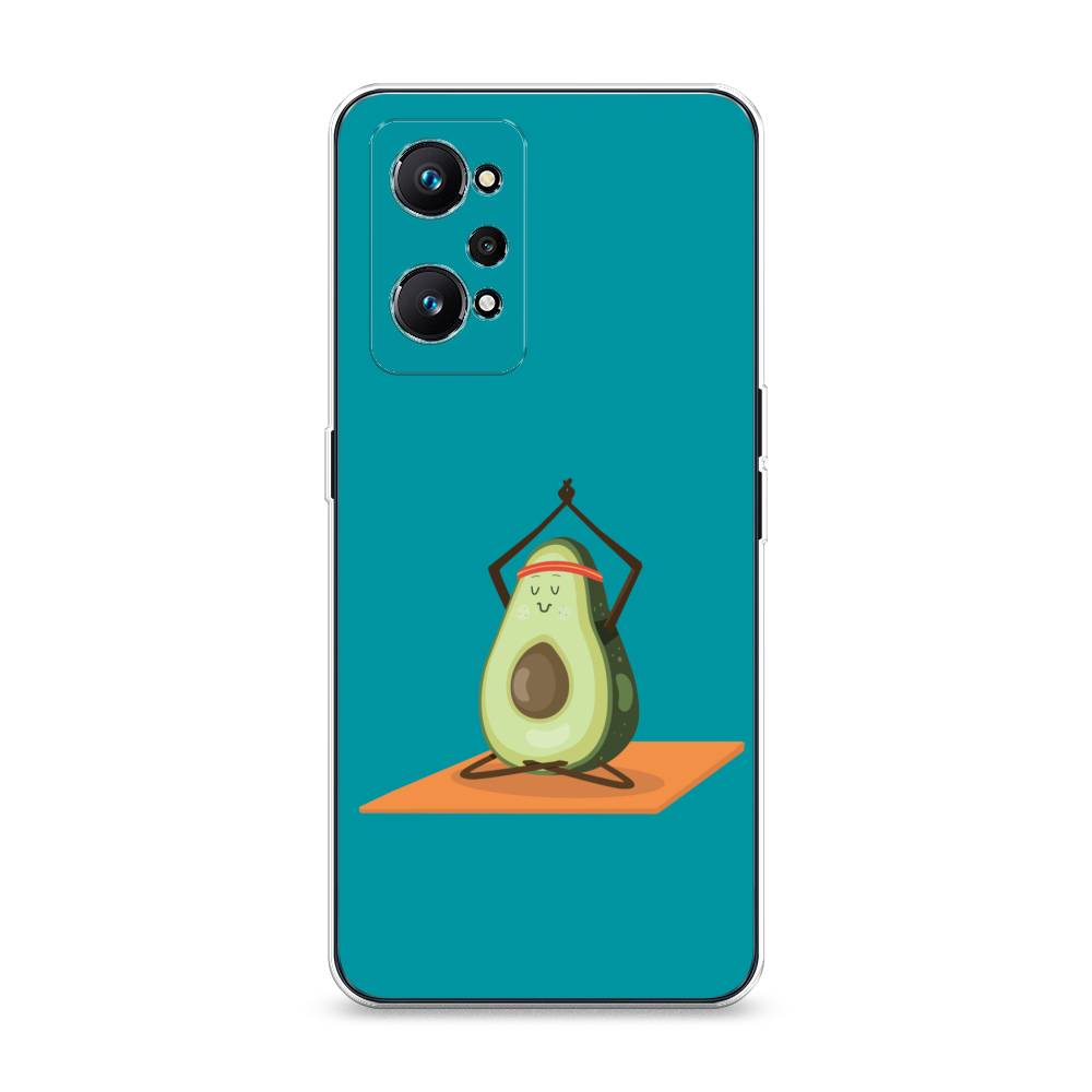 

Чехол на Realme GT Neo 2 "Расслабься с авокадо", Голубой, 257750-6