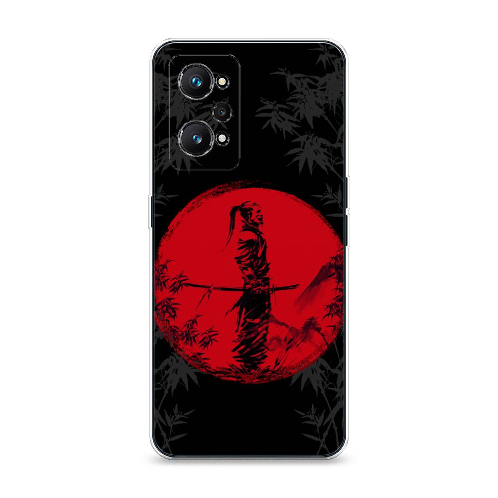 

Чехол на Realme GT Neo 2 "Самурай на красном фоне", Черный;красный;серый, 257750-4