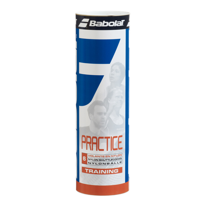 

Воланы для бадминтона Babolat Practice x6, Yellow, Средний, Желтый, Practice x6