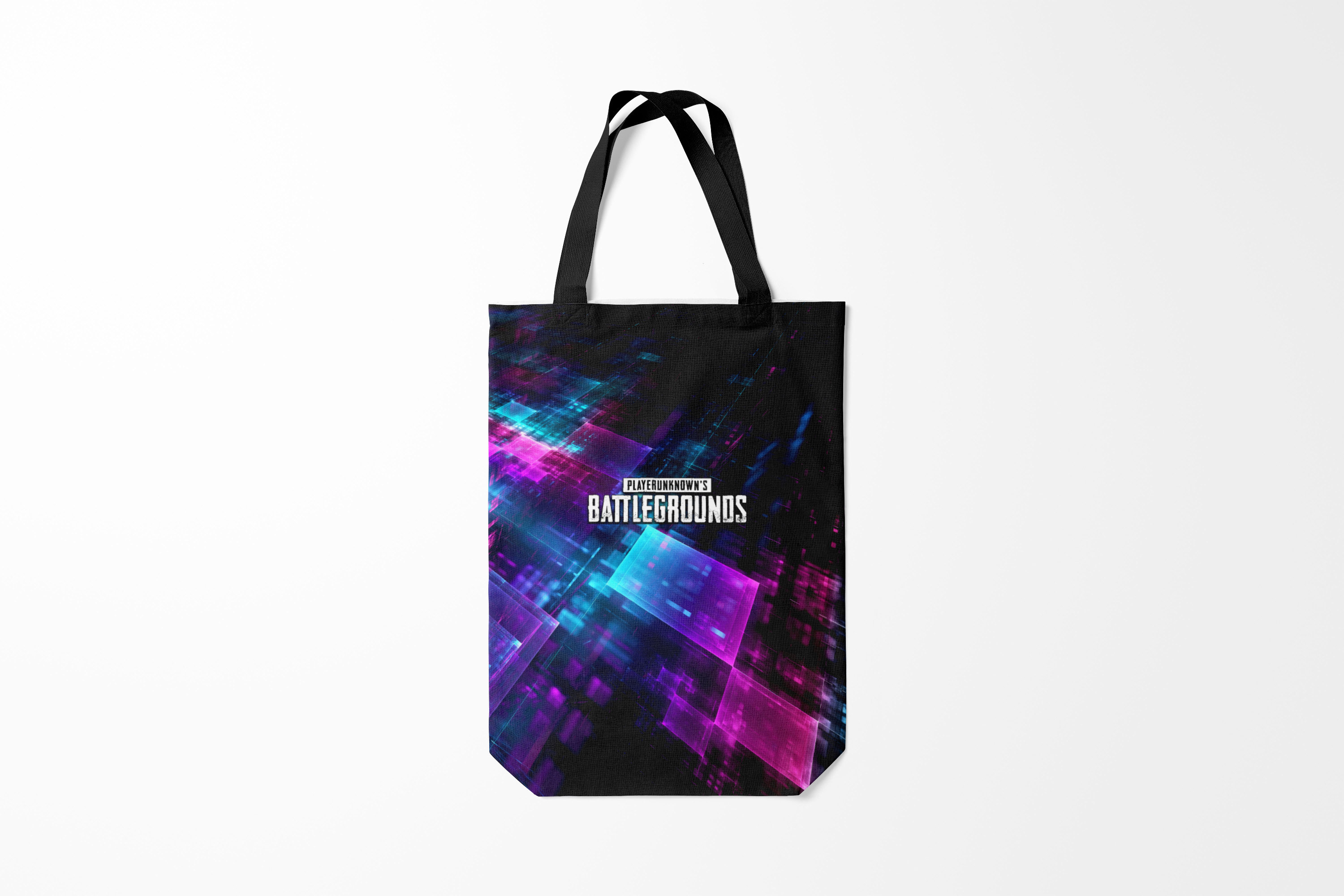

Сумка шoппер унисекс Burnettie PUBG neon style 2019,, PUBG neon style 2019