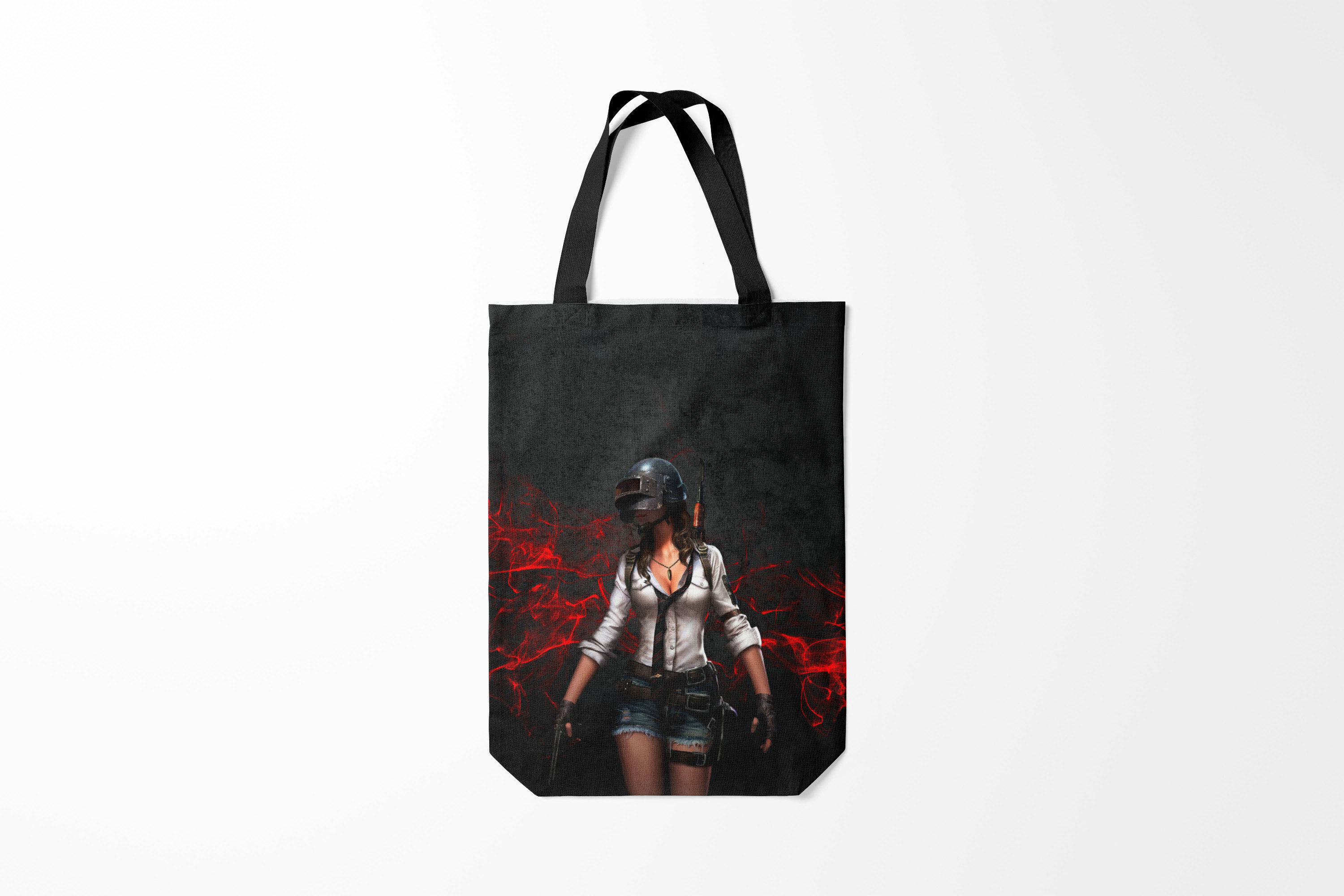 

Сумка шoппер унисекс Burnettie PUBG Girl,, PUBG Girl