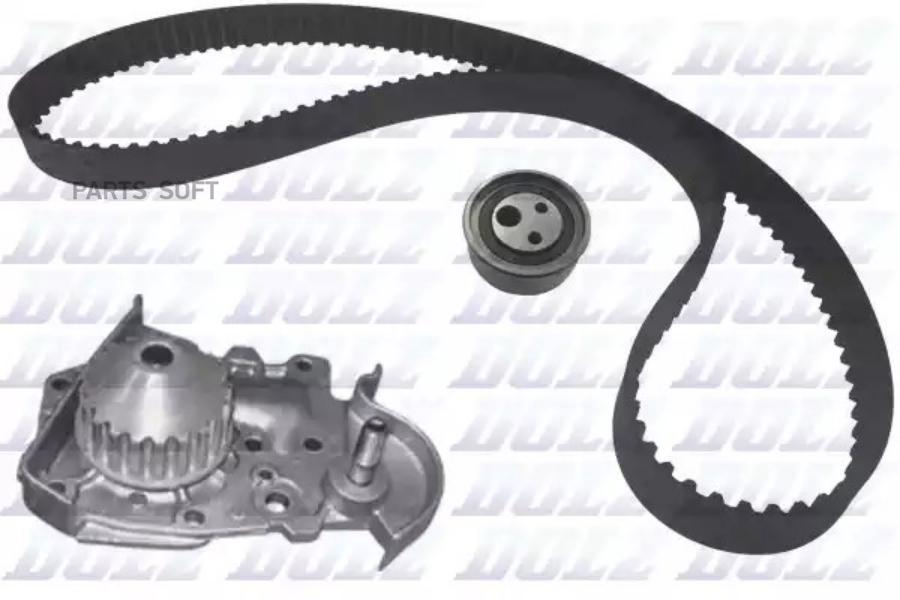 

DOLZ Комплект ГРМ с насосом RENAULT LOGAN 1.4/1.6 04-11/09 KD066 1шт