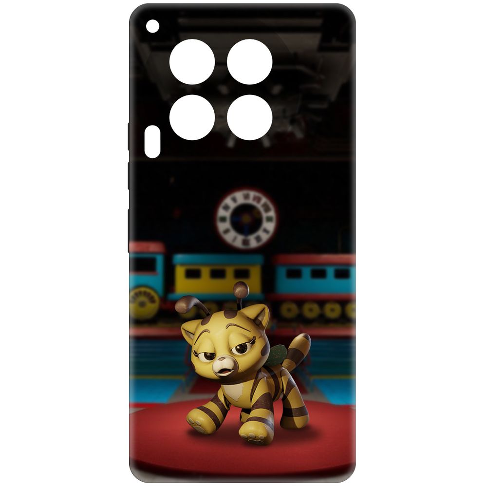 

Чехол-накладка Krutoff Soft Case Хаги Ваги - Кошка-Пчёлка для TECNO Camon 30 5G черный