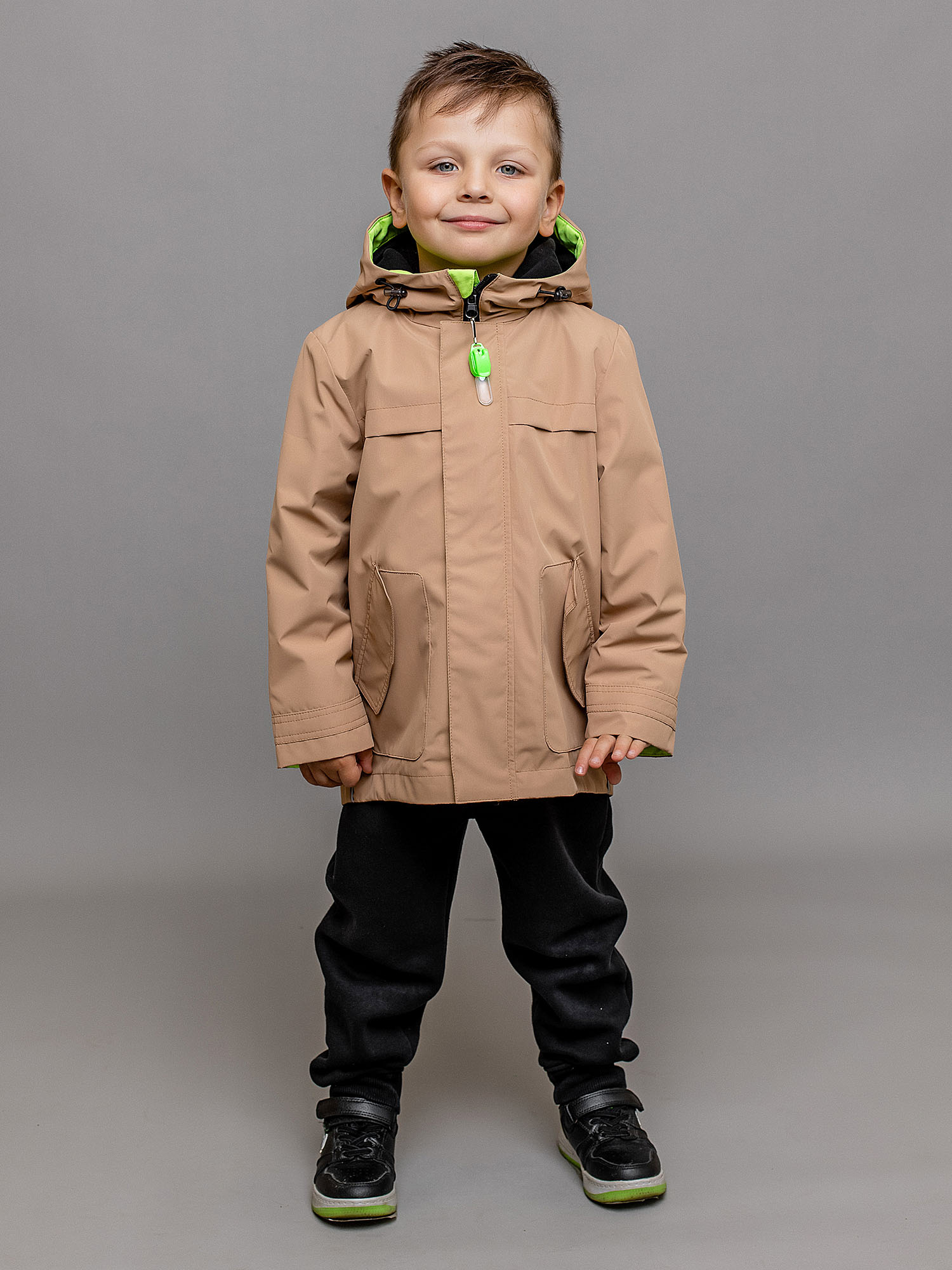 Куртка детская Batik Трэвис, мускатный орех, 86