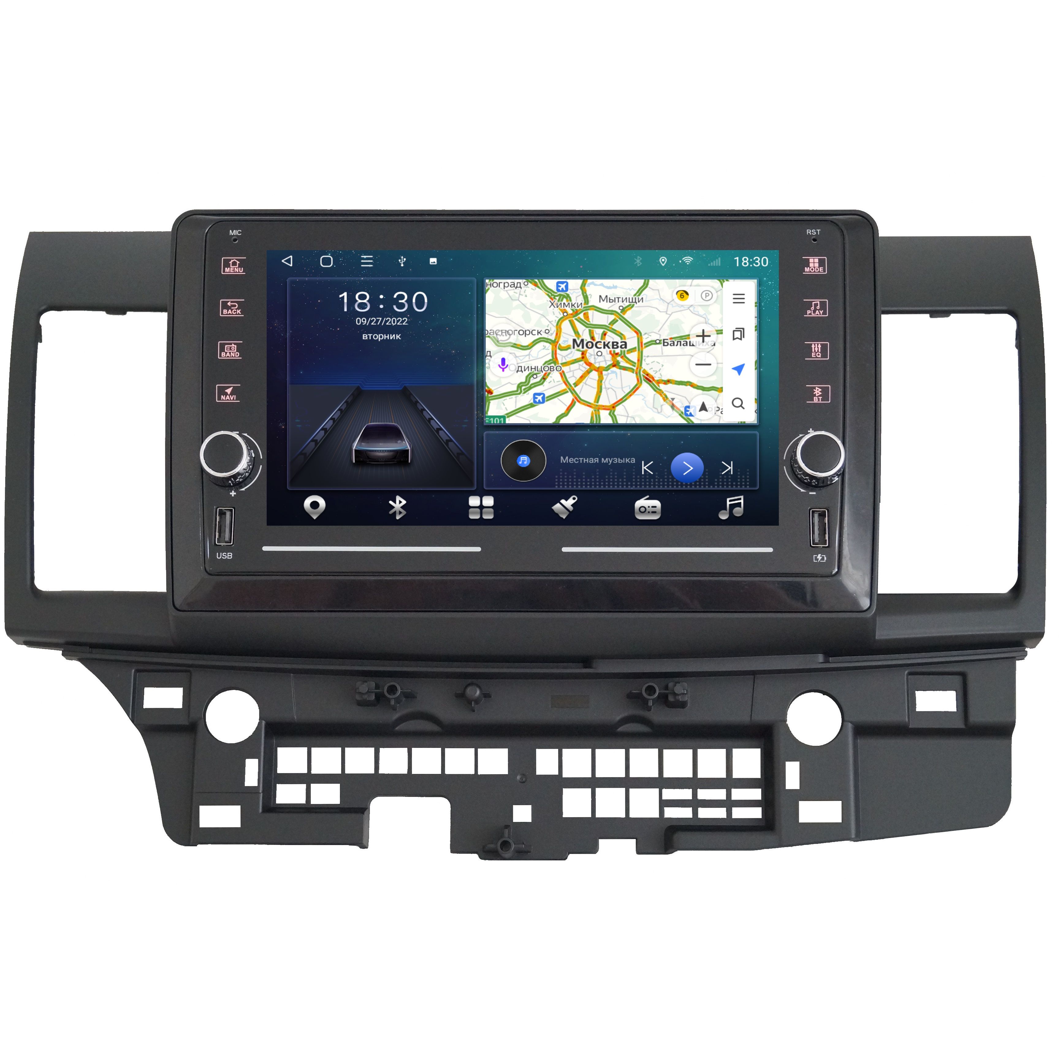 Автомобильная Магнитола EpicAuto K9 Mitsubishi Lancer 10 2007-2018 - Android 12 - 8 ядер 2750000₽