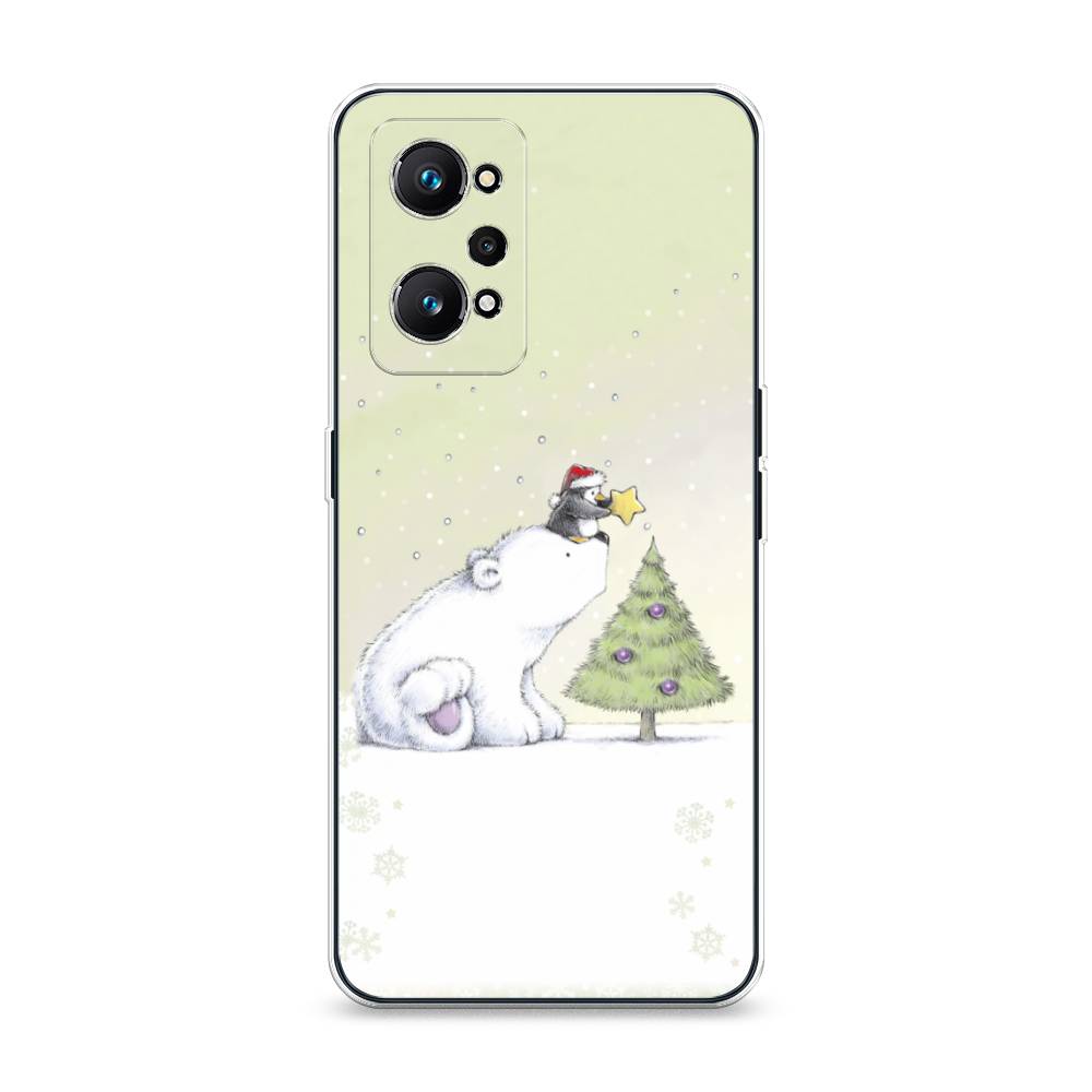 

Чехол на Realme GT Neo 2 "Украшение елки", Белый;бежевый, 257750-5