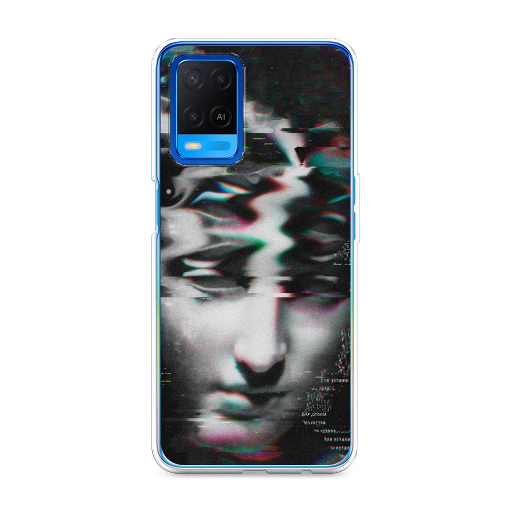 

Чехол Awog на Oppo A54 "Glitch Art", Разноцветный, 256150-9