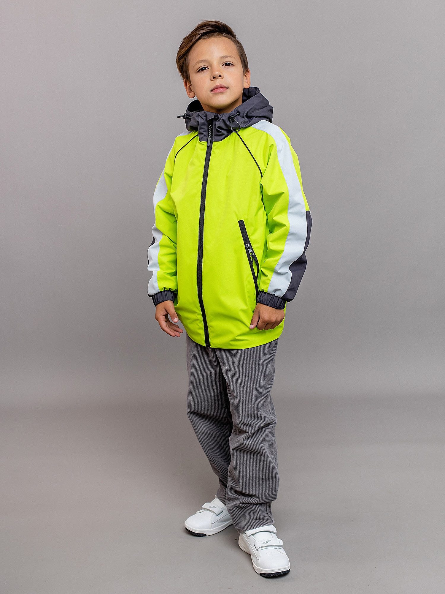 Куртка детская Batik Стронг, горький лайм, 134