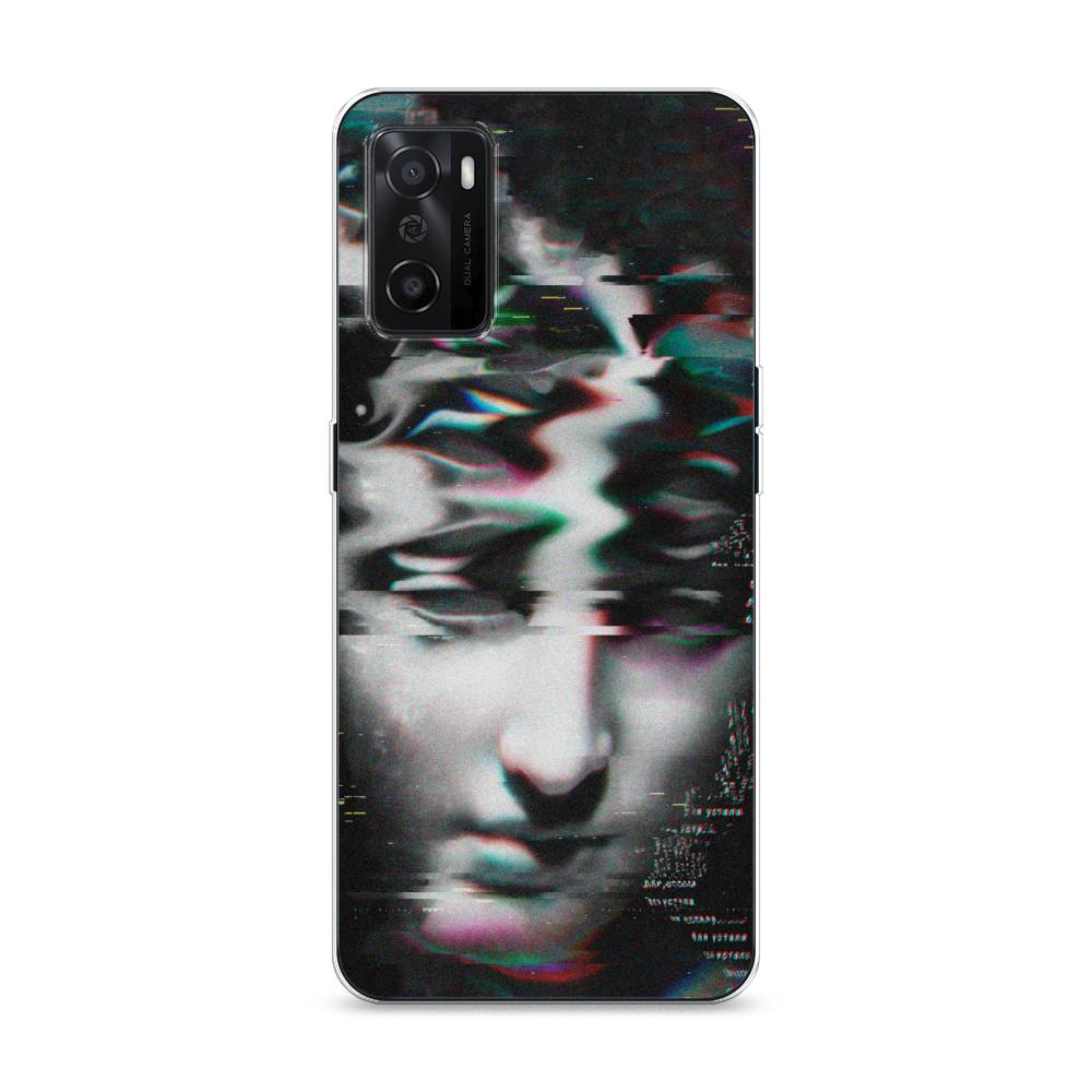 

Чехол Awog на Oppo A55s 5G "Glitch Art", Разноцветный, 2510150-9