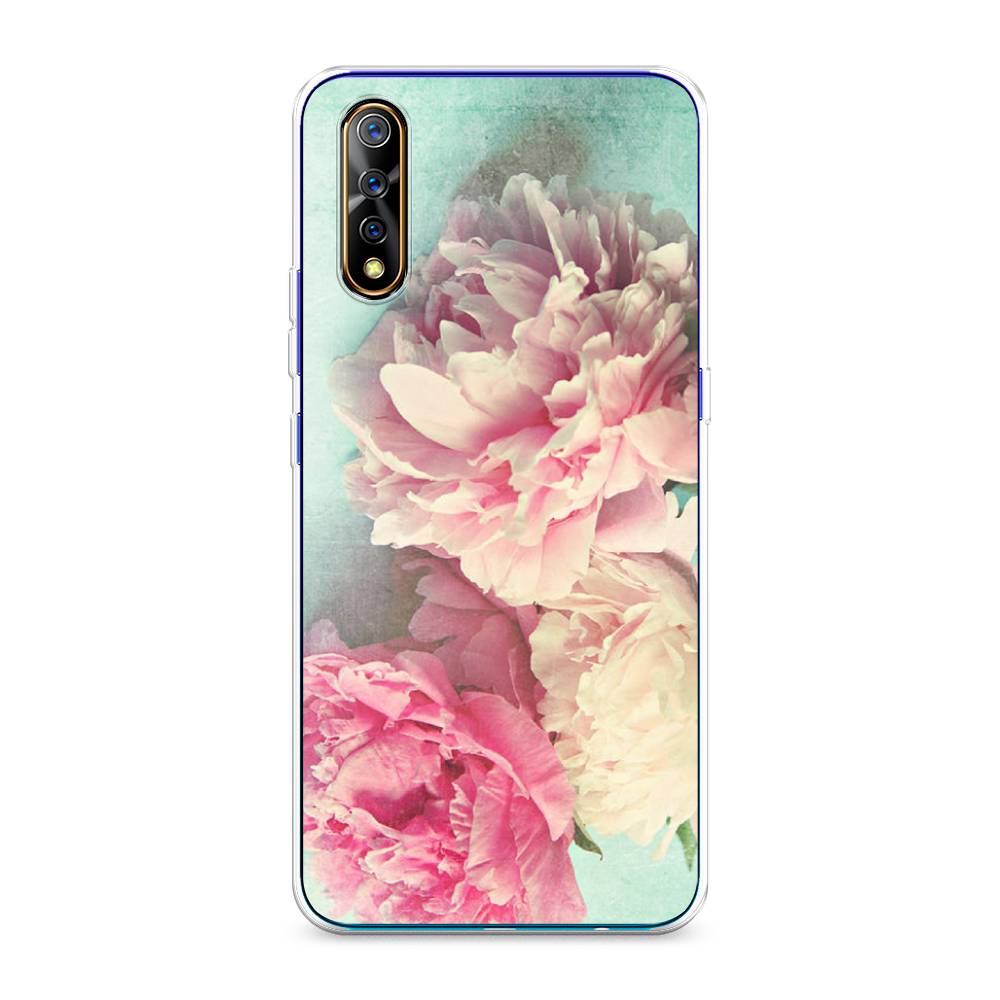 

Силиконовый чехол "Пионы new" на Vivo V17 Neo, Разноцветный, 262050-8