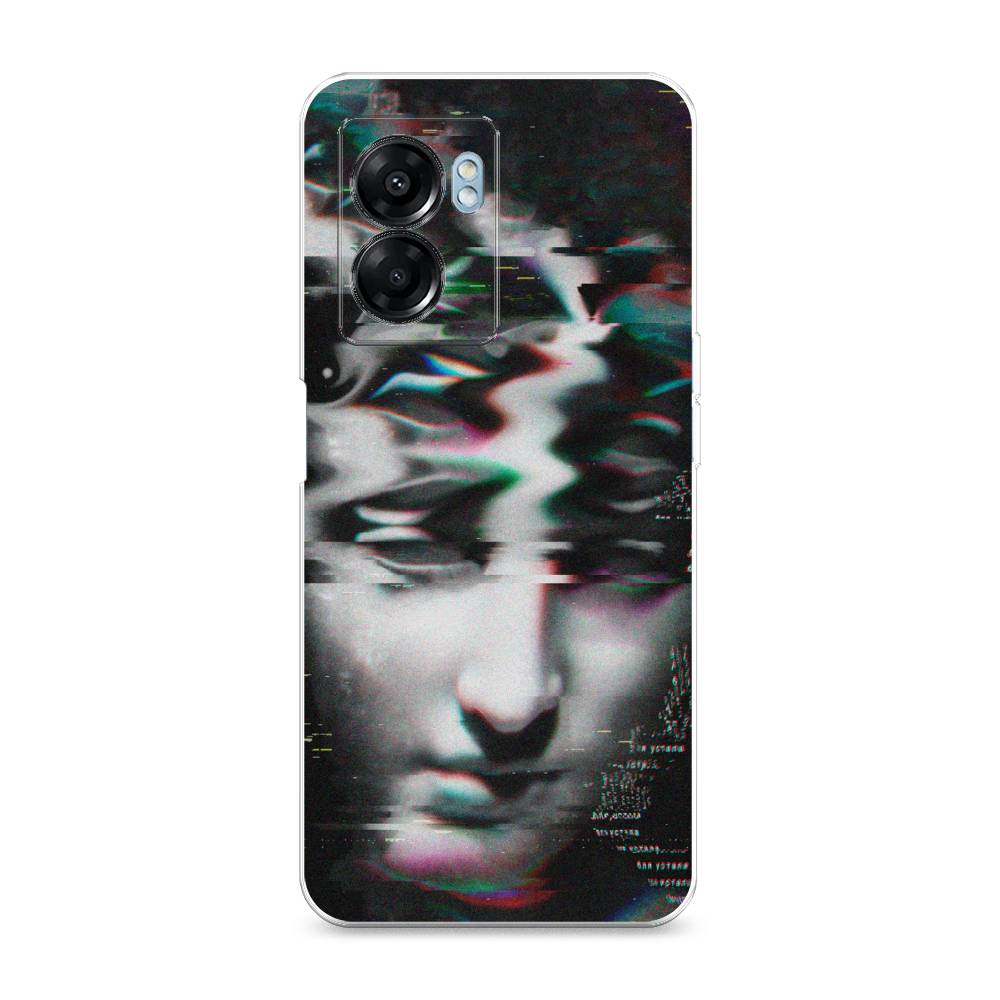 

Чехол Awog на Oppo A57 5G/A56s/OnePlus Nord N300 5G "Glitch Art", Разноцветный, 2510250-9