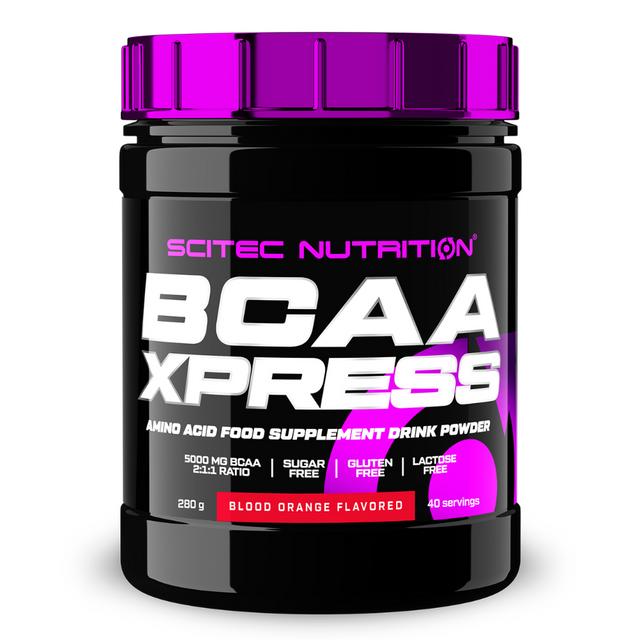 фото Аминокислоты бцаа scitec nutrition bcaa xpress 280 г, кровавый апельсин