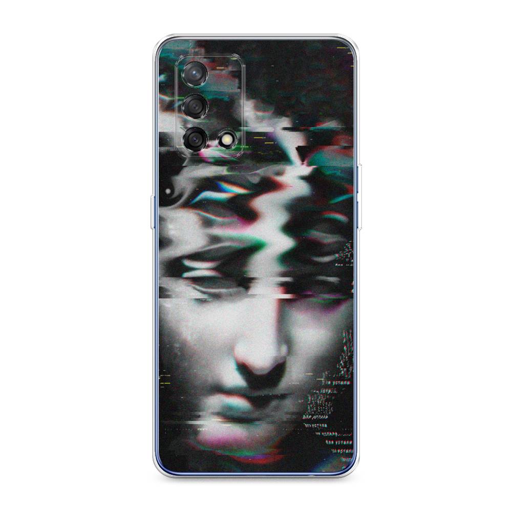 

Чехол Awog на OPPO A74 4G/F19 "Glitch Art", Разноцветный, 256050-9