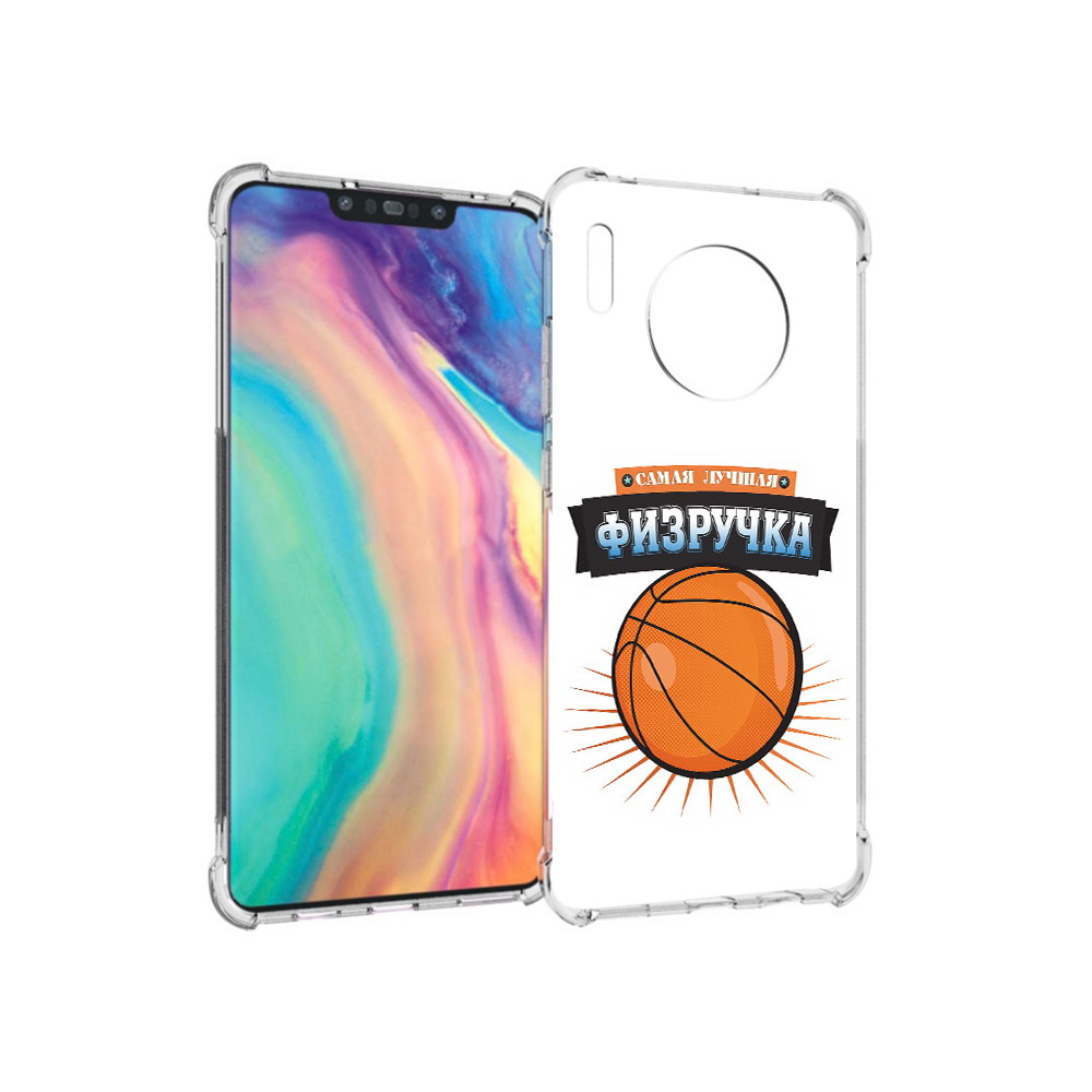 

Чехол MyPads Tocco для Huawei Mate 30 Самая лучшая физручка, Прозрачный, Tocco