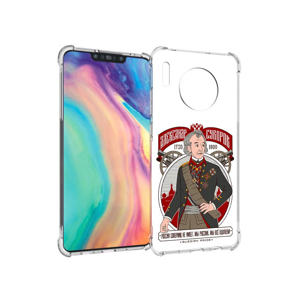 

Чехол MyPads Tocco для Huawei Mate 30 Суворов, Прозрачный, Tocco