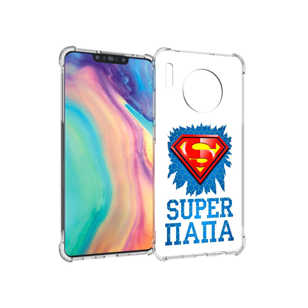 

Чехол MyPads Tocco для Huawei Mate 30 Супер Папа, Прозрачный, Tocco