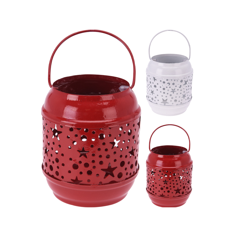 фото Подсвечник декоративный со свечкой home collection red new year 75х60х85мм