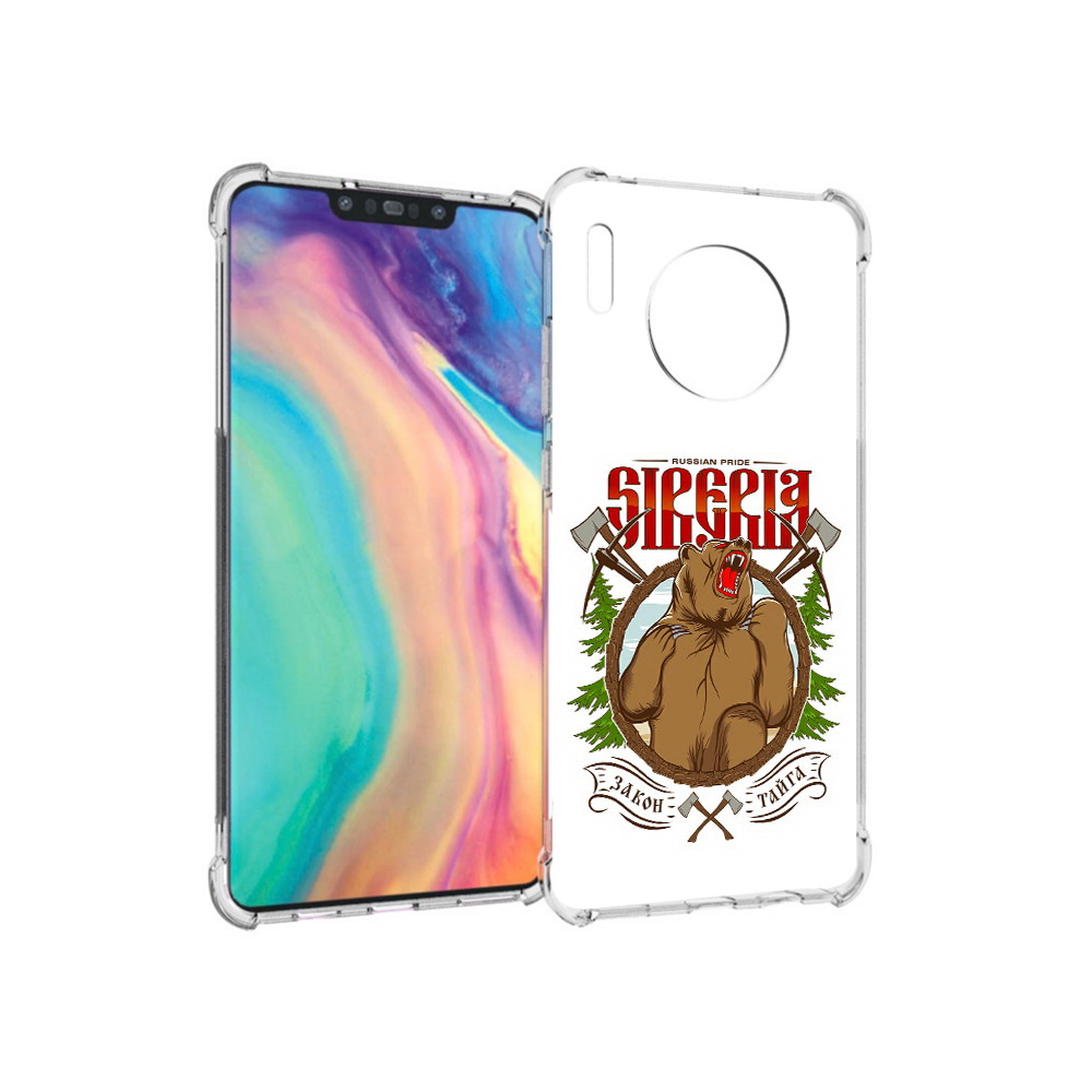 

Чехол MyPads Tocco для Huawei Mate 30 Тайга, Прозрачный, Tocco