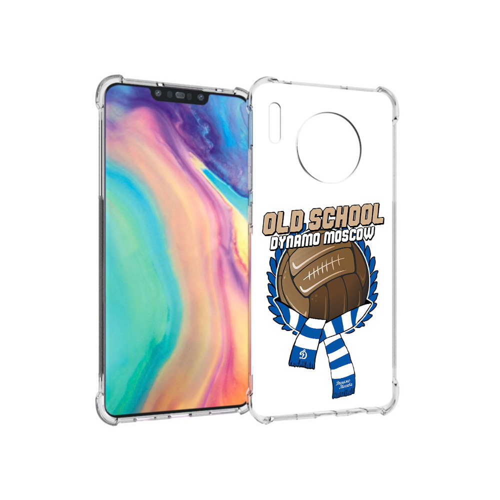 

Чехол MyPads Tocco для Huawei Mate 30 ФК Динамо олд скул, Прозрачный, Tocco