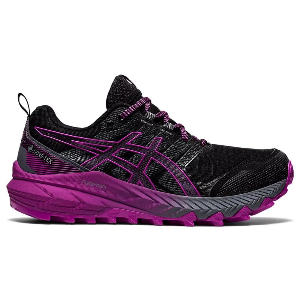 фото Кроссовки женские asics trabuco 1012a900 черные 6 us