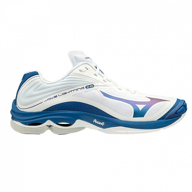 фото Кроссовки мужские mizuno lightning v1ga2000 белые 16 us