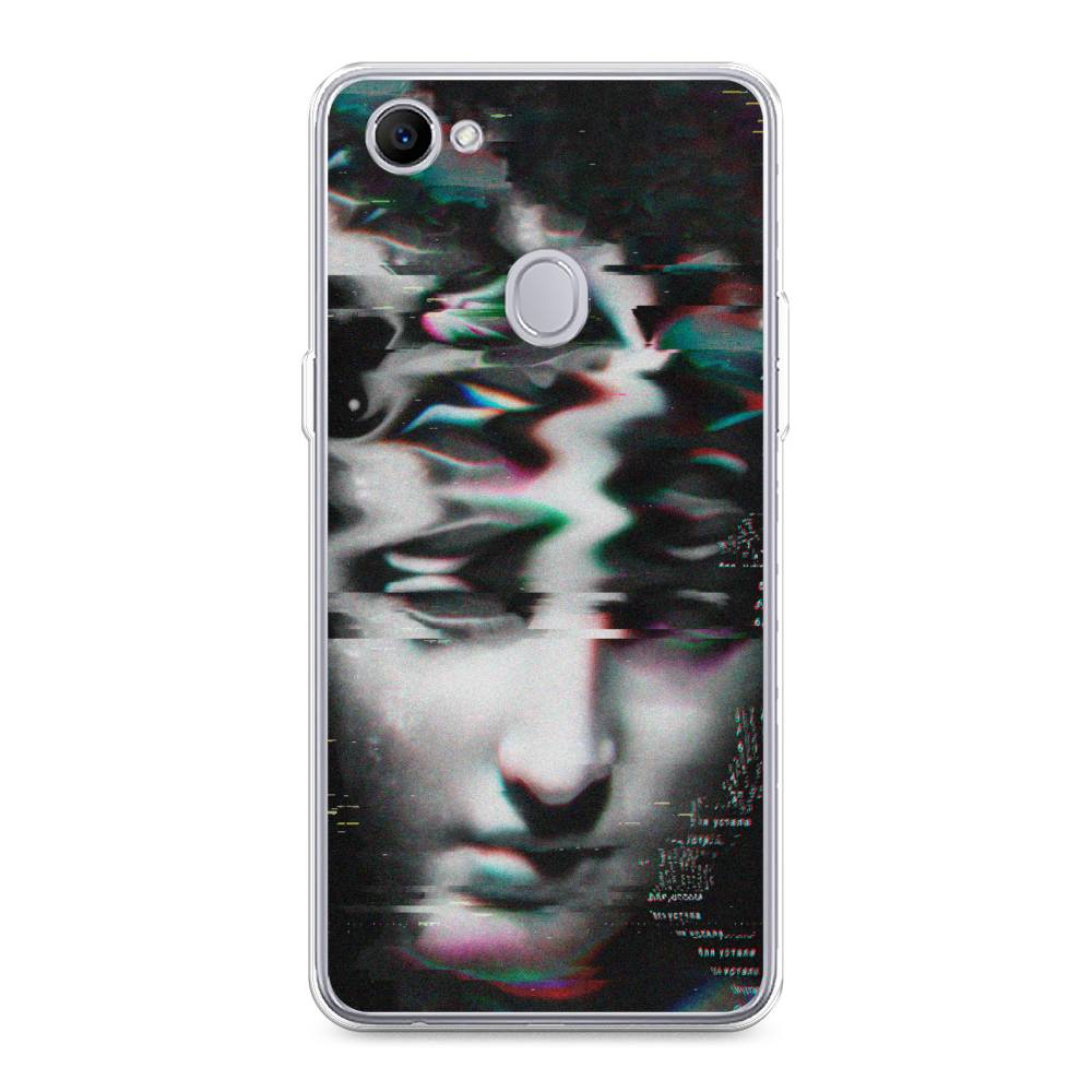 

Чехол Awog на Oppo F7 "Glitch Art", Разноцветный, 250350-9