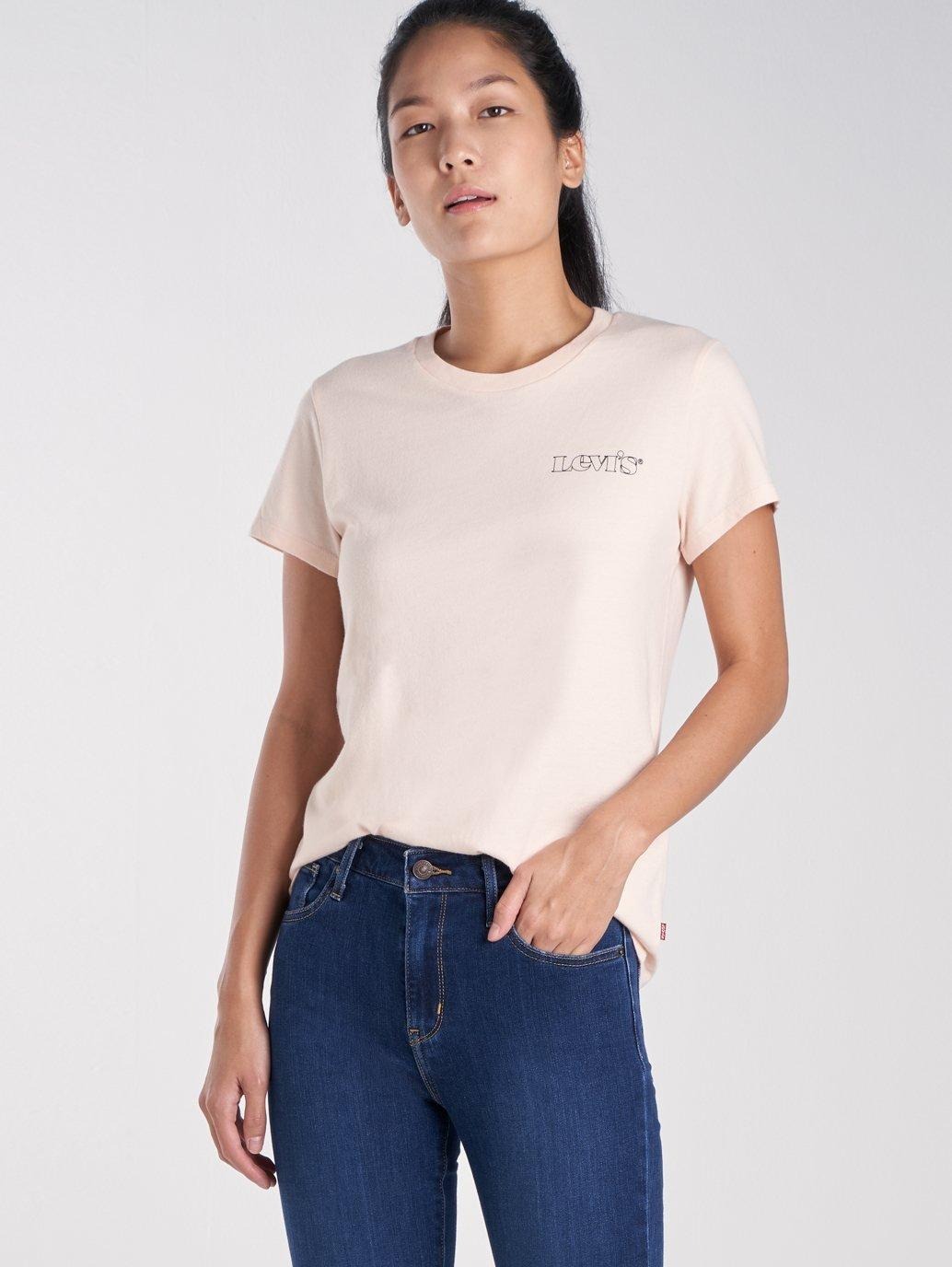 Футболка женская Levi's 17369 бежевая XS