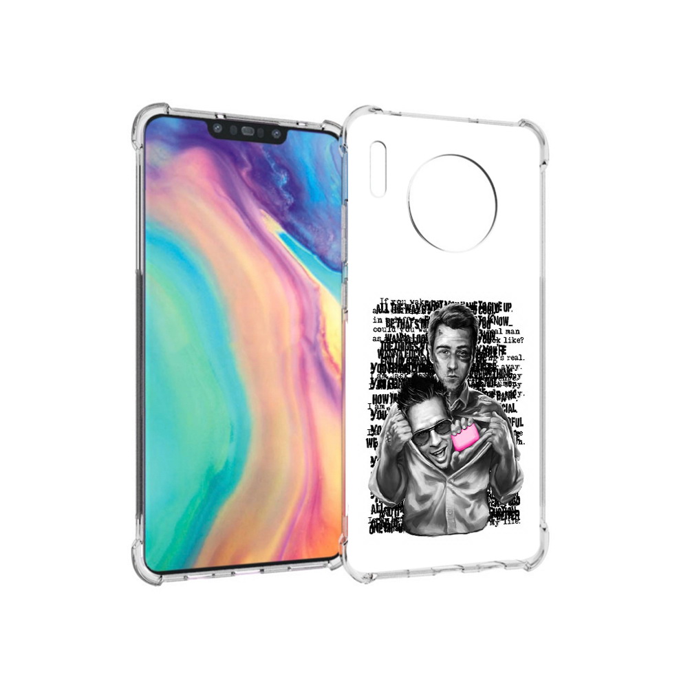 

Чехол MyPads Tocco для Huawei Mate 30 бойцовский клуб, Прозрачный, Tocco