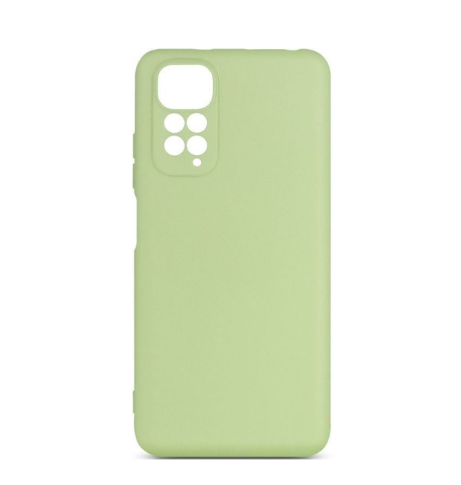 

Чехол (клип-кейс) DF xiCase-61, для Xiaomi Redmi Note 11/11s, зеленый [xicase-61 (green)]