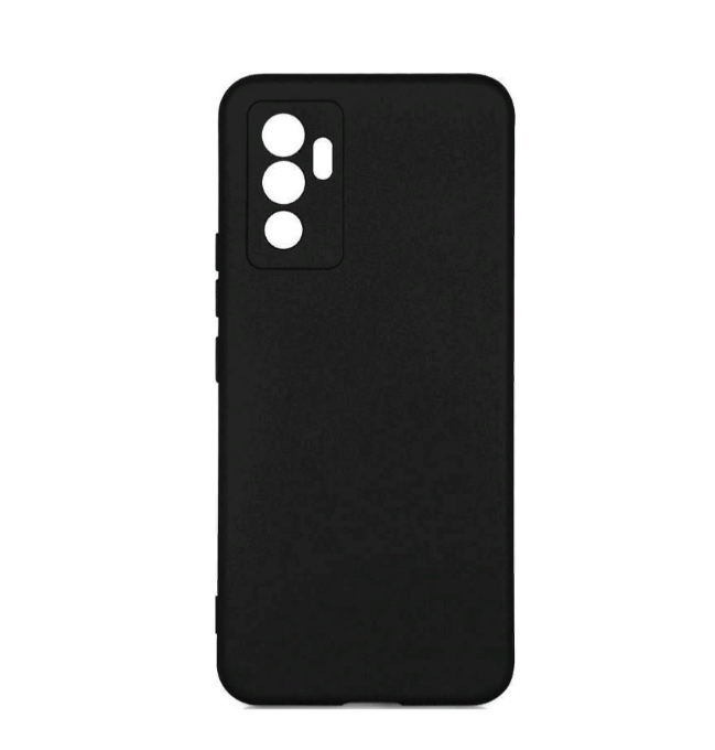 

Чехол (клип-кейс) DF vOriginal-08, для Vivo V23e, черный [voriginal-08 (black)]