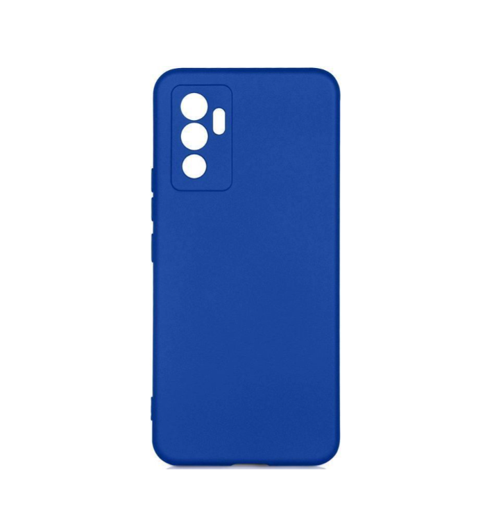 

Чехол (клип-кейс) DF vOriginal-08, для Vivo V23e, синий [voriginal-08 (blue)]
