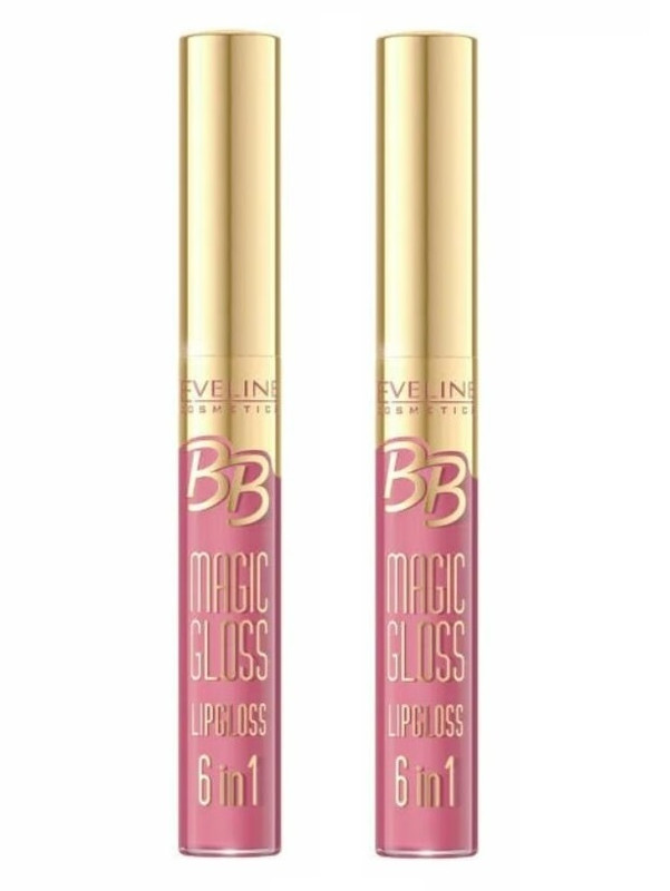 

Блеск для губ Eveline Cosmetics BB Magic Gloss 367 9 мл 2 шт