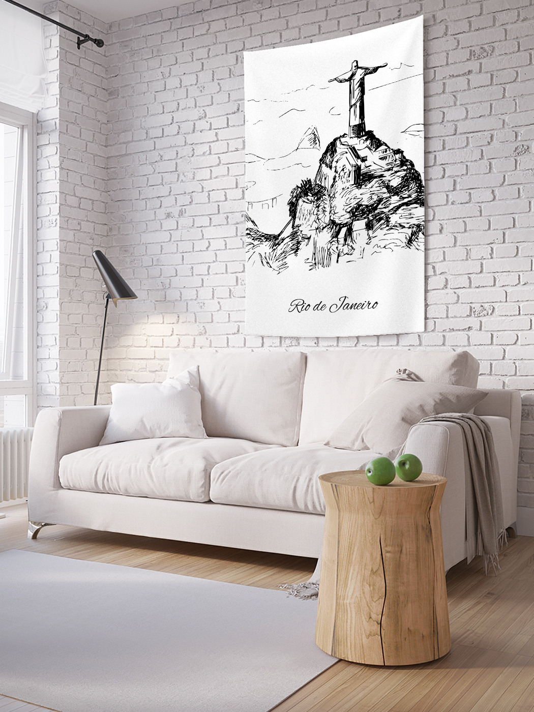 

Вертикальное фотопанно на стену JoyArty Рио-де-Жанейро 150x200 см, Рио-де-Жанейро