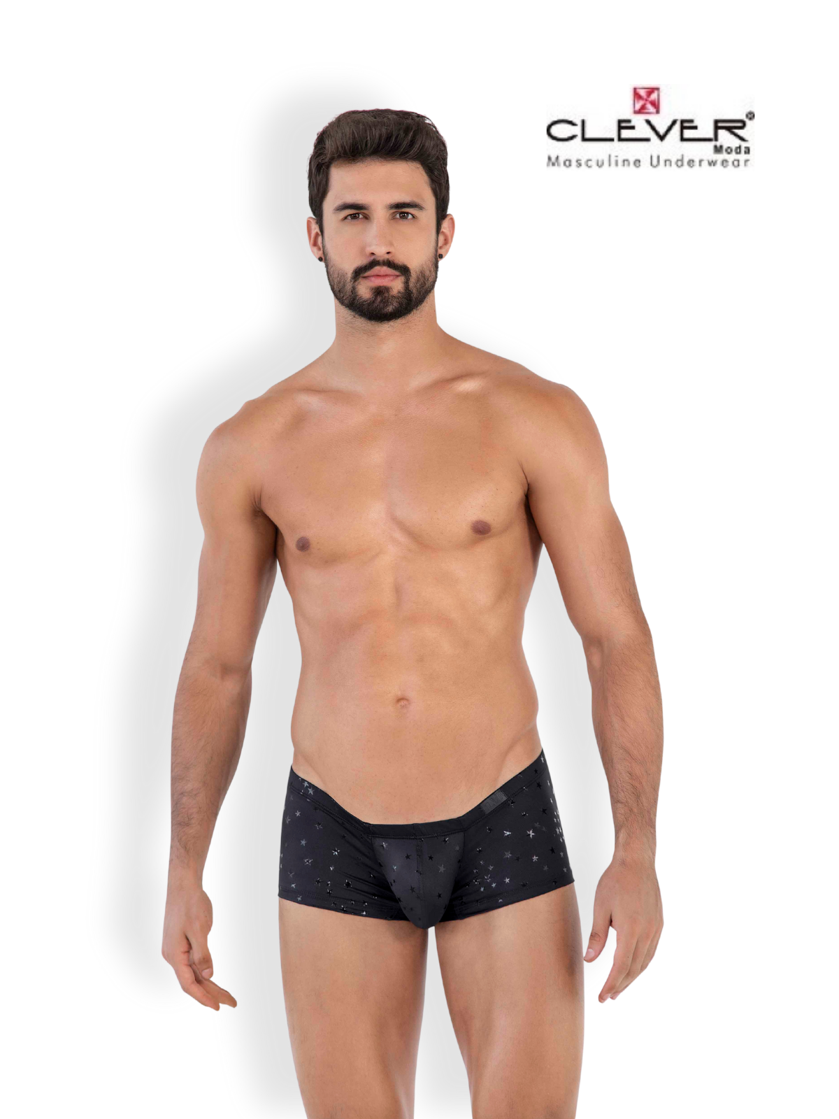 

Трусы мужские Clever Masculine Underwear 1632 черные M, Черный, 1632