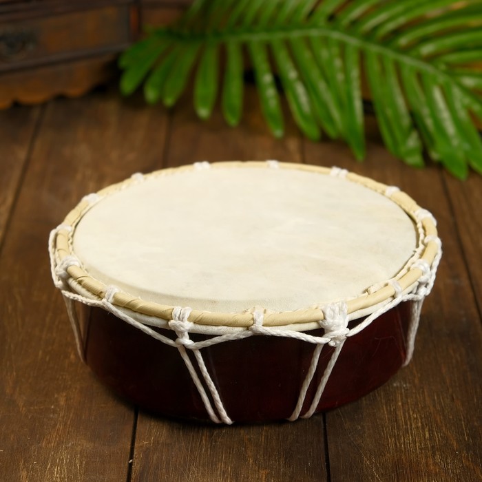 

Музыкальный инструмент Бубен "Уникальность" 22 см, Indonesian style