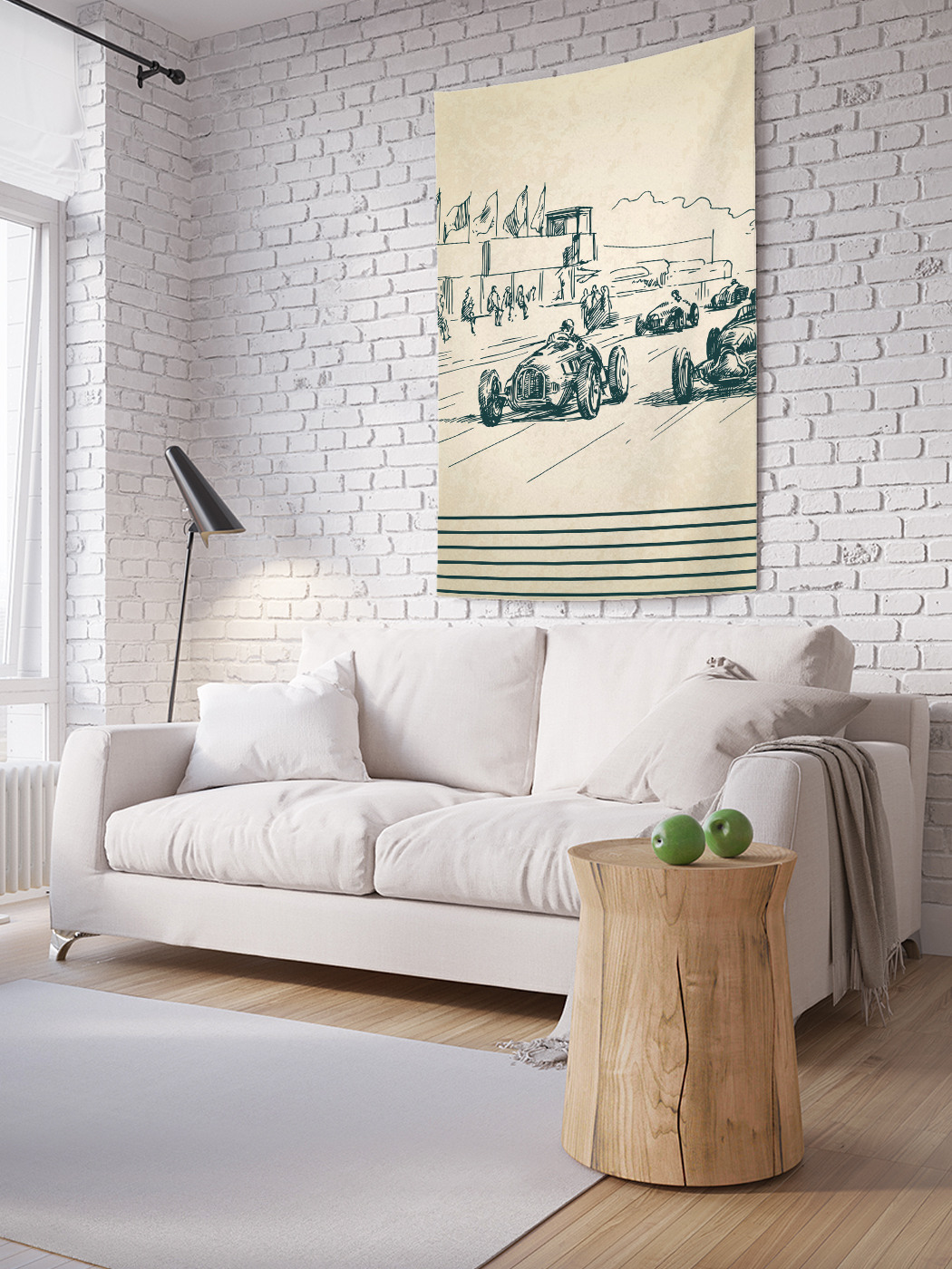 

Вертикальное фотопанно на стену JoyArty Гоночный турнир 150x200 см, Гоночный турнир