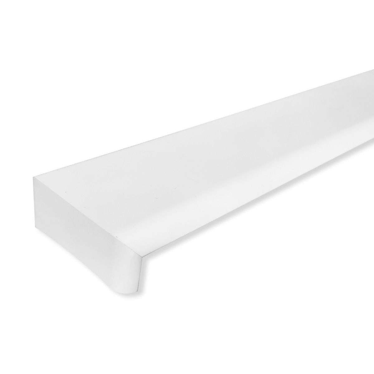 

Бордюр Акриловый для Ванной Комнаты /Плинтус /Профиль / Радиус R12 12х120х800 Левый с Заги, Г-Образный