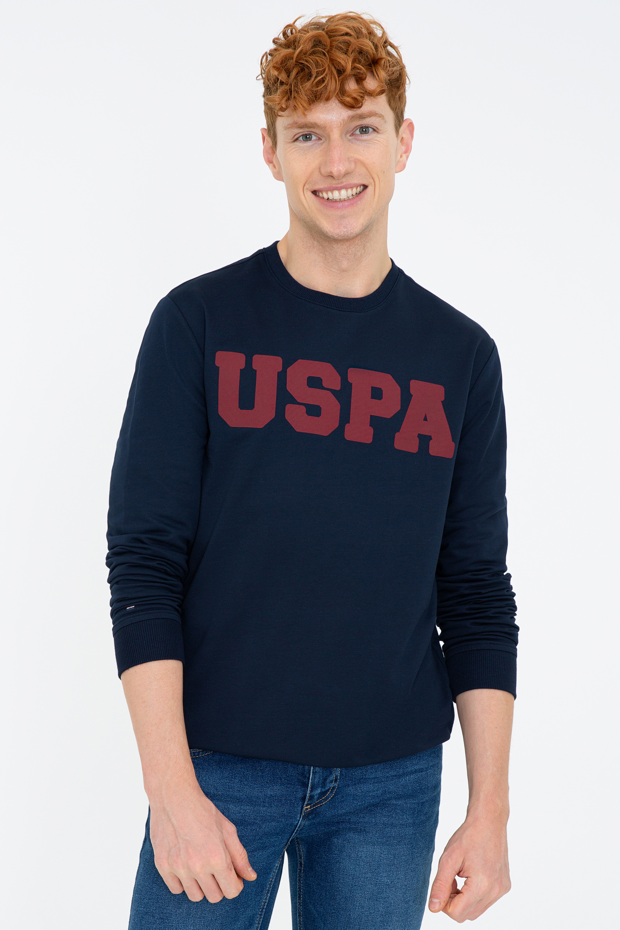 

Свитшот мужской U.S. POLO Assn. G081SZ0820JEREMYSK21 синий XL, G081SZ0820JEREMYSK21