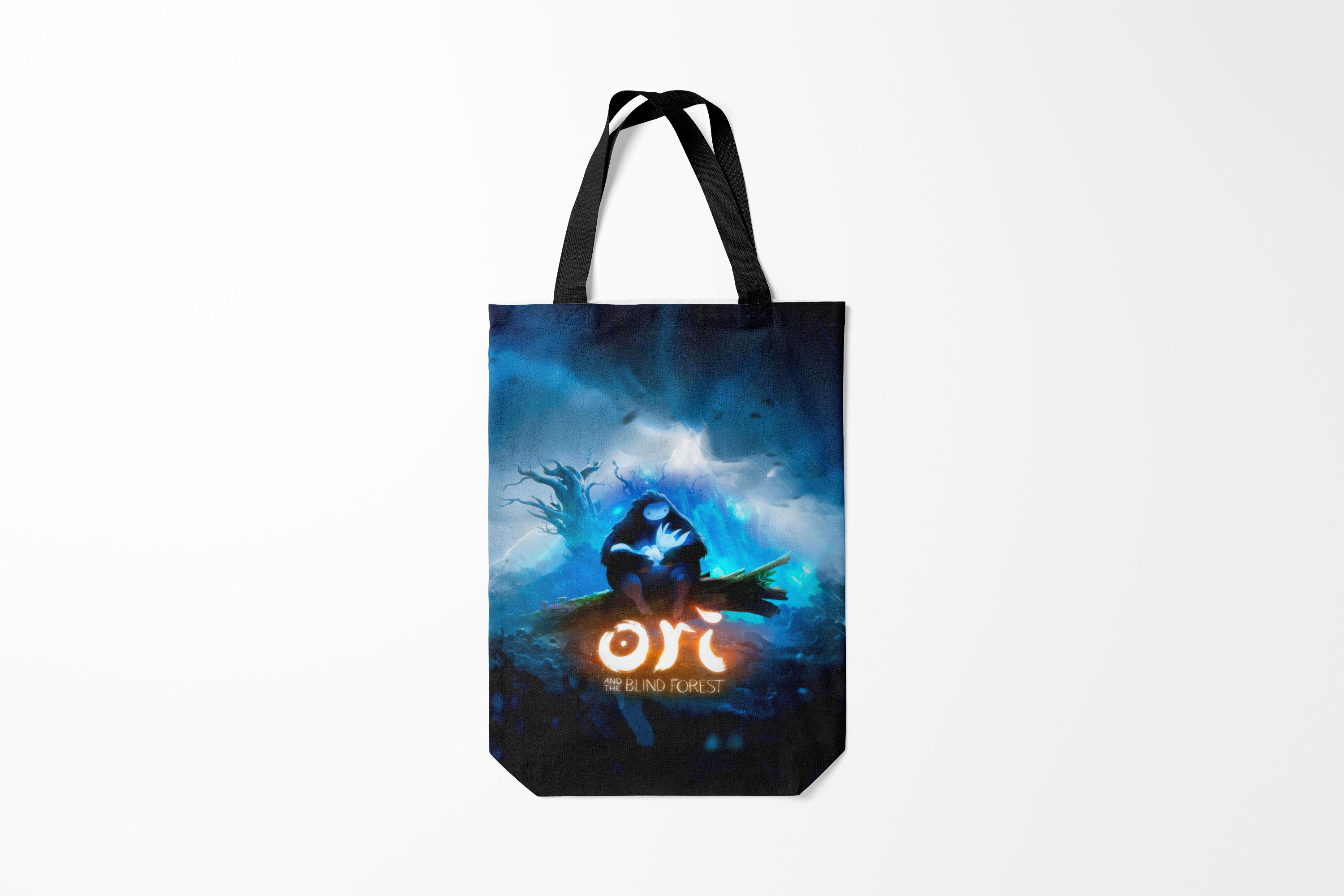 

Сумка шoппер унисекс Burnettie Ori and the will of wisps Wisp,, Ori and the will of wisps Wisp
