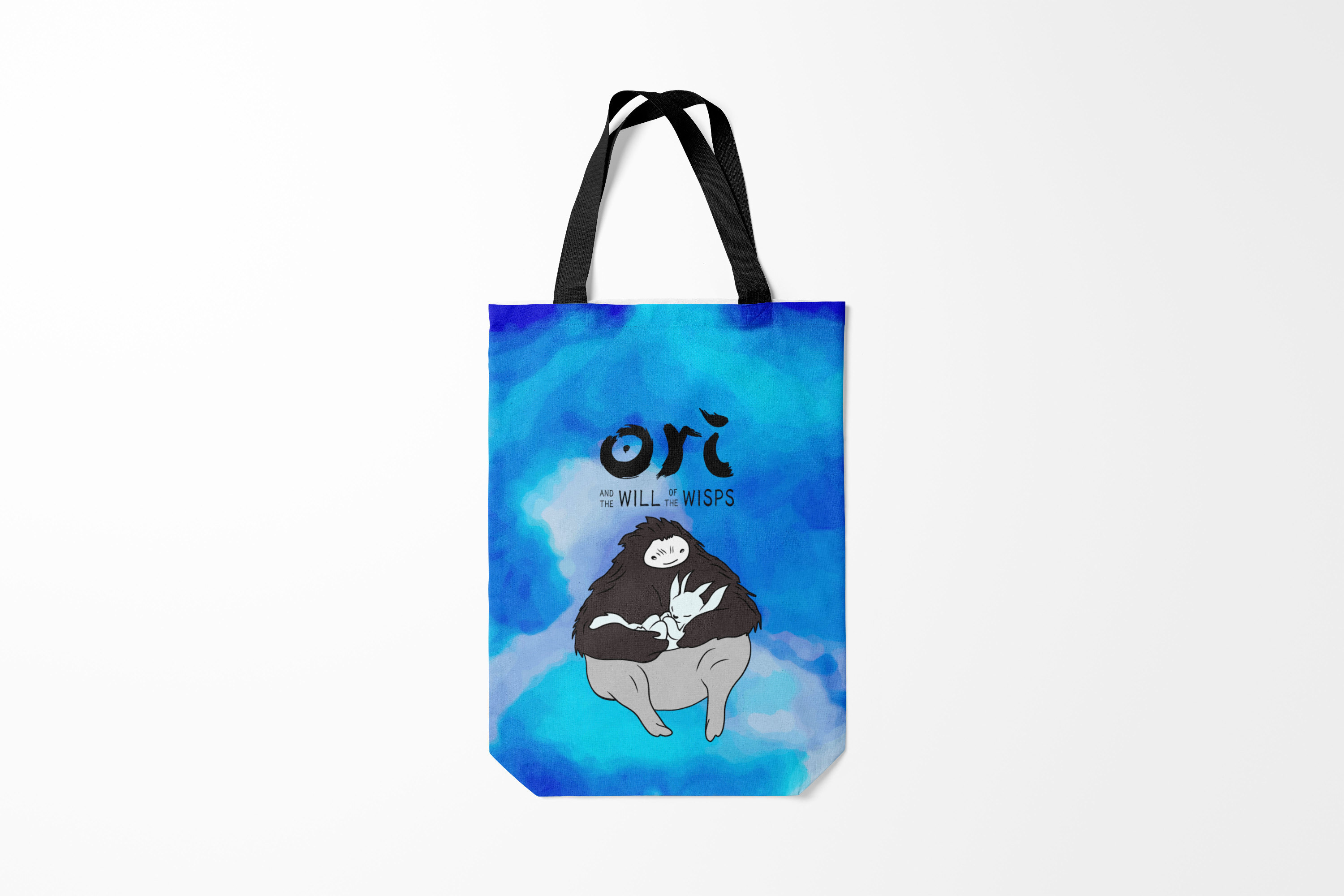 

Сумка шoппер унисекс Burnettie Ori and the will of wisps,, Ori and the will of wisps