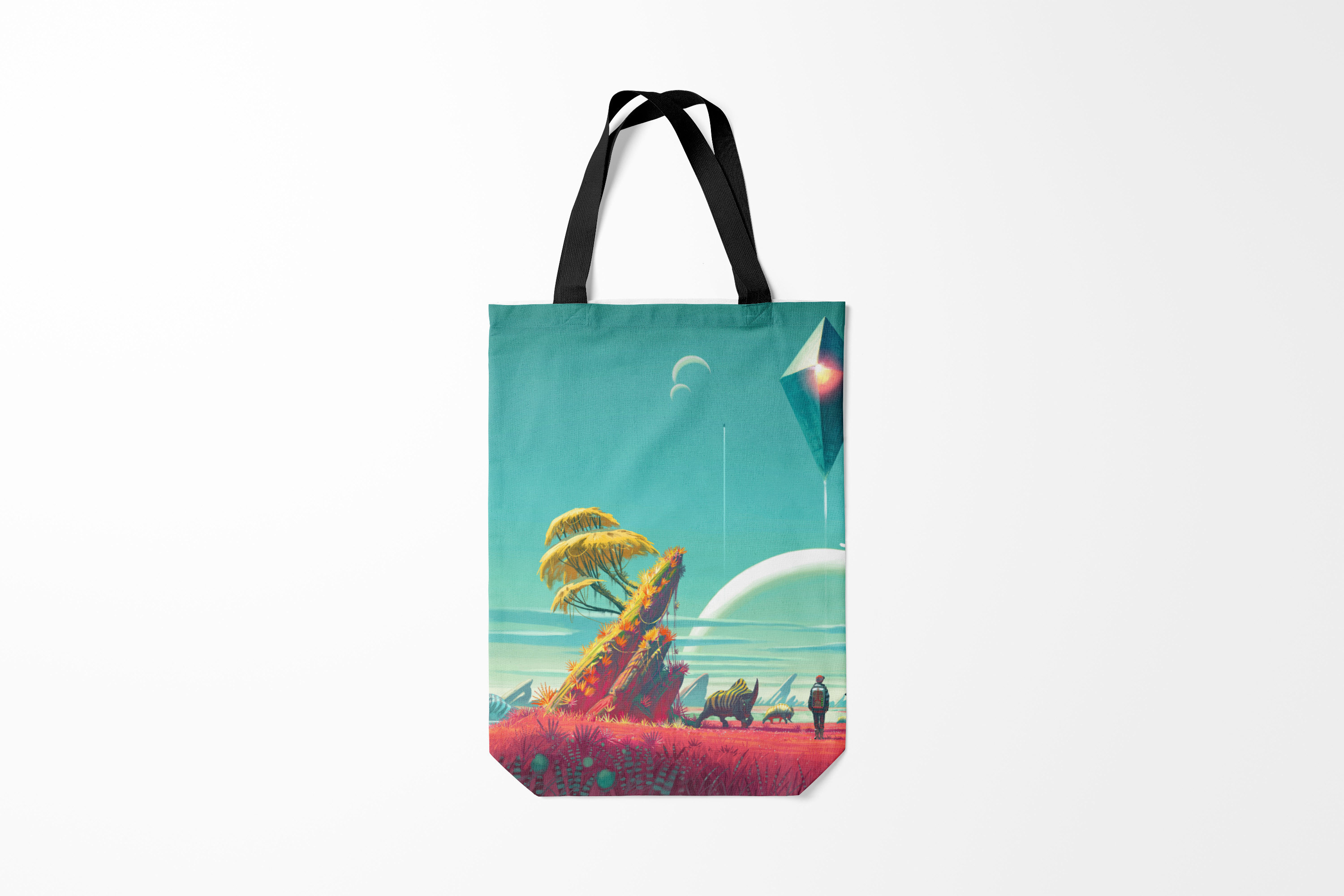 

Сумка шoппер унисекс Burnettie No Mans Sky Man,, No Mans Sky Man