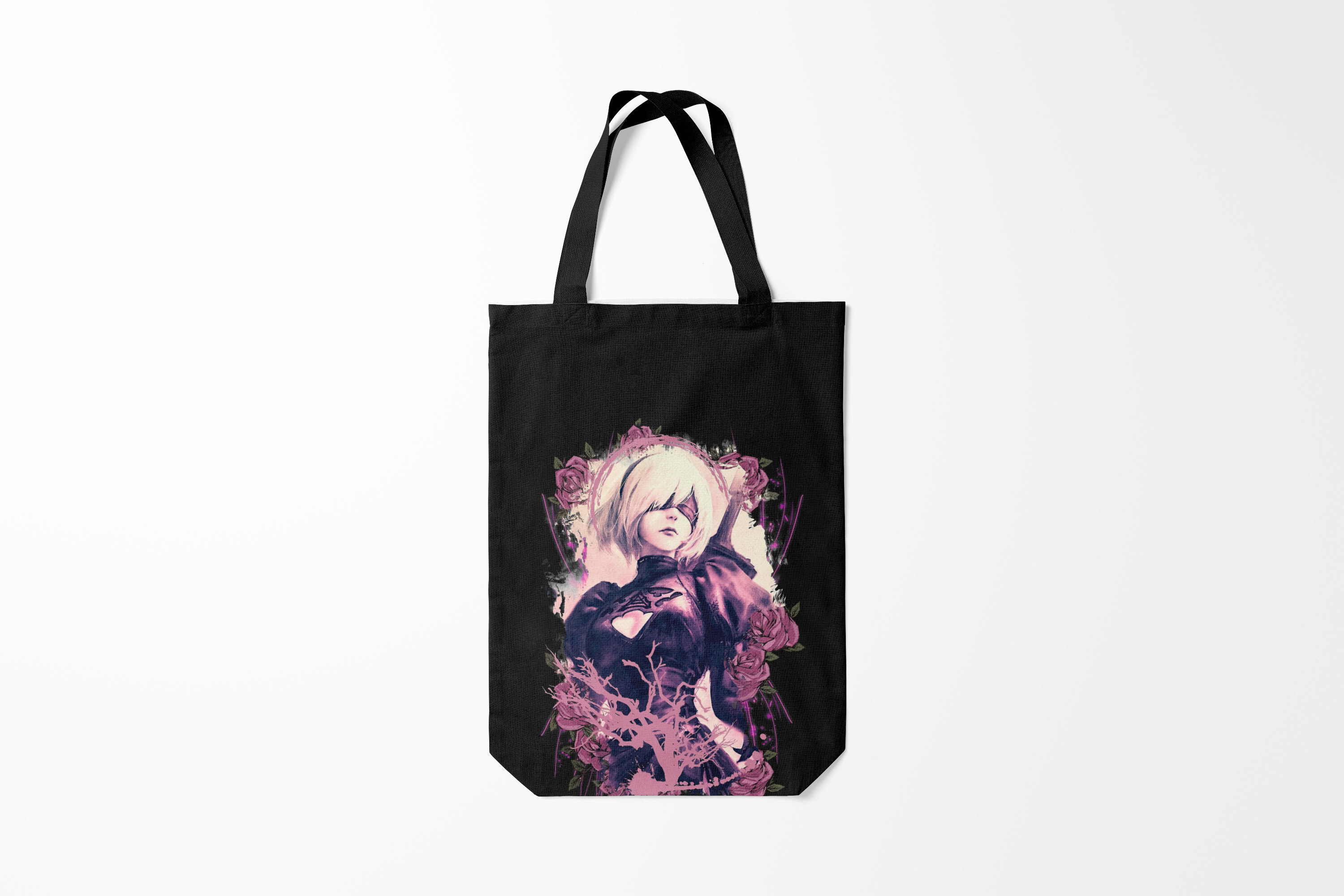 

Сумка шoппер унисекс Burnettie Nier 2B ROSES,, Nier 2B ROSES