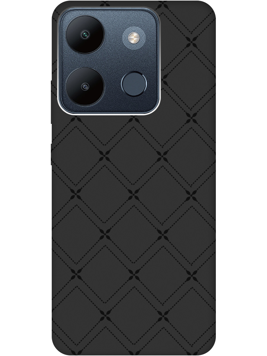 

Чехол на Infinix Smart 7 / Tecno Spark Go 2023 / Pop 7 / Pop 7 Pro "Стильные линии" черный, 20000957