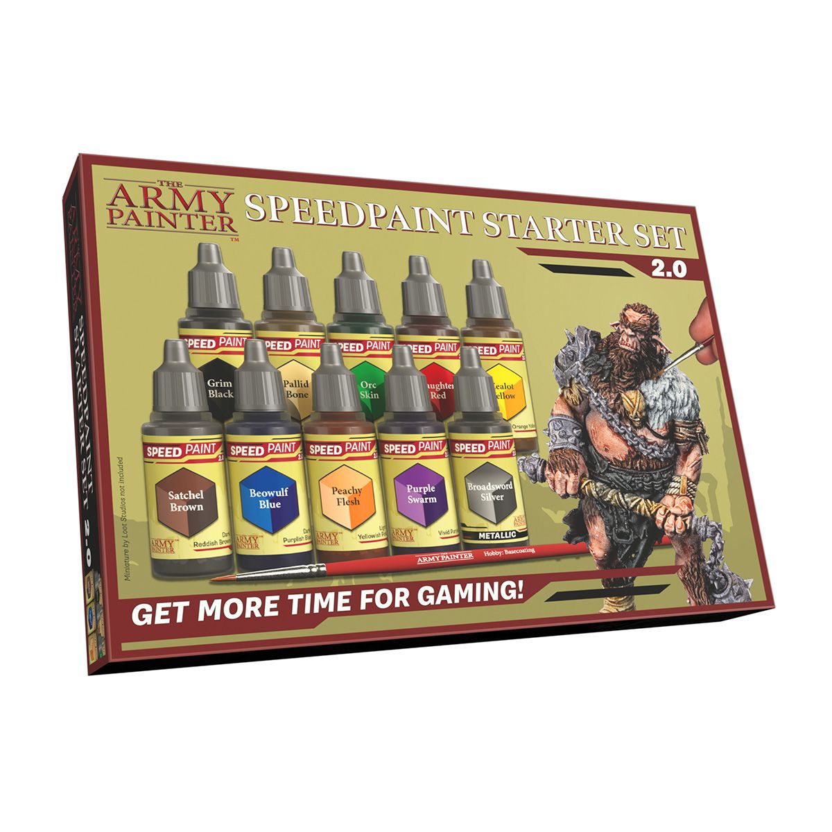 Набор акриловыхкрасок Army Painter Speedpaint Starter Set 2 0, 10 цветов по 18 мл